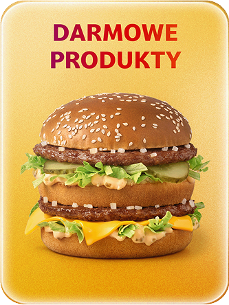 Burger Big Mac jako przykład darmowego produktu