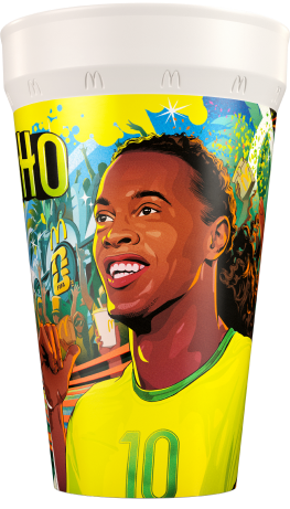 Kubek McDonald's FIFA World Cup 26 Ronaldinho