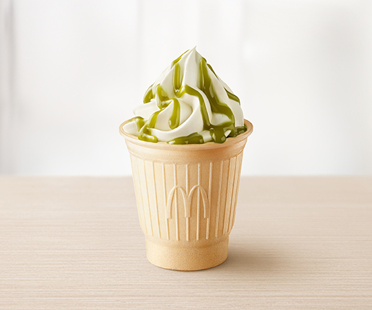 Lody o smaku waniliowym<br /> z polewą pistacjową