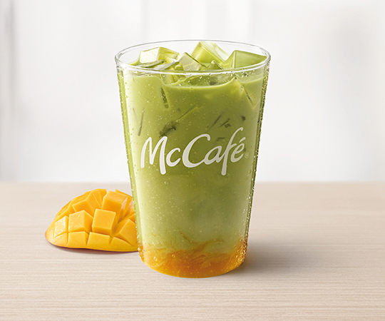 Iced Oat &amp; Mango Matcha ​